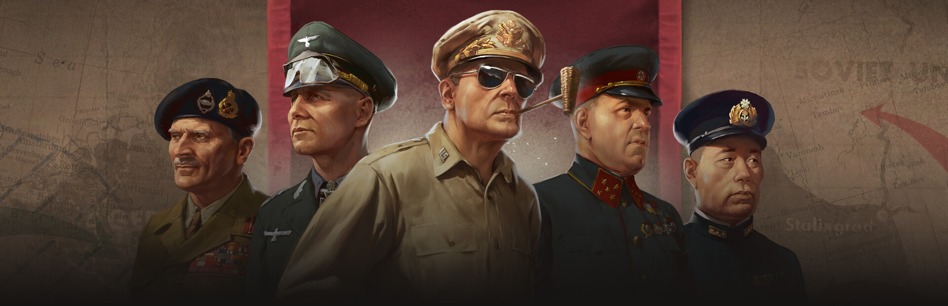 Hearts of Iron IV Hero Image