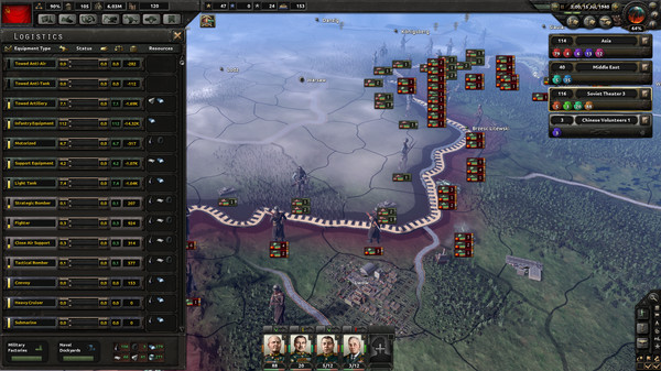 Скриншот из Hearts of Iron IV