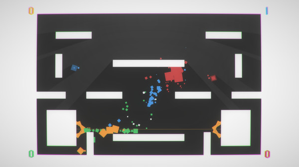 Скриншот из Square Brawl