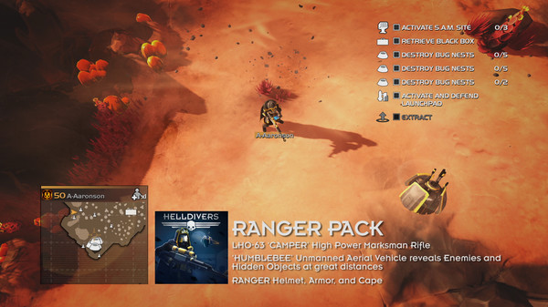 Скриншот из HELLDIVERS™ - Ranger Pack