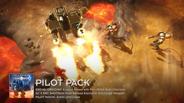 Скриншот из HELLDIVERS™ - Pilot Pack