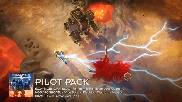 Скриншот из HELLDIVERS™ - Pilot Pack