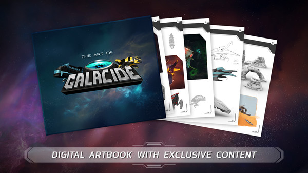 Скриншот из Galacide Art Book