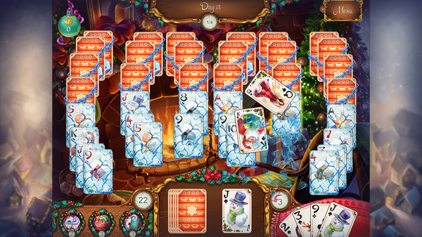 Скриншот из Lapland Solitaire