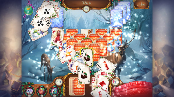 Скриншот из Lapland Solitaire