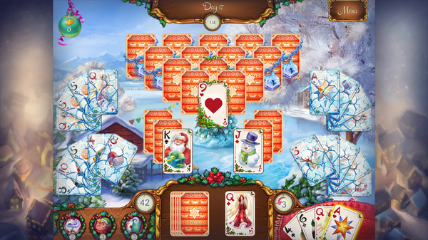 Скриншот из Lapland Solitaire