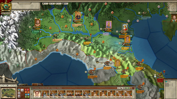 Скриншот из Alea Jacta Est: Hannibal Terror of Rome