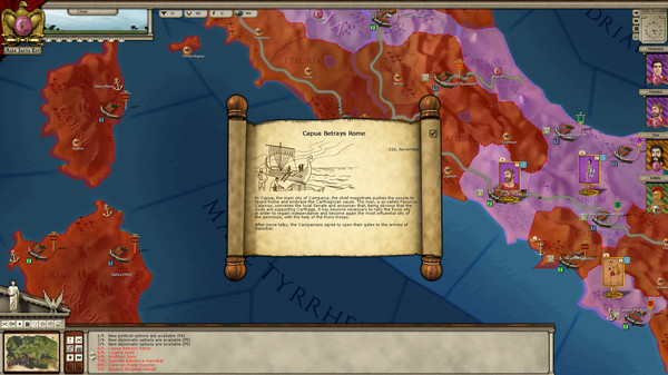 Скриншот из Alea Jacta Est: Hannibal Terror of Rome