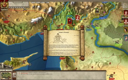 Скриншот из Alea Jacta Est: Parthian Wars