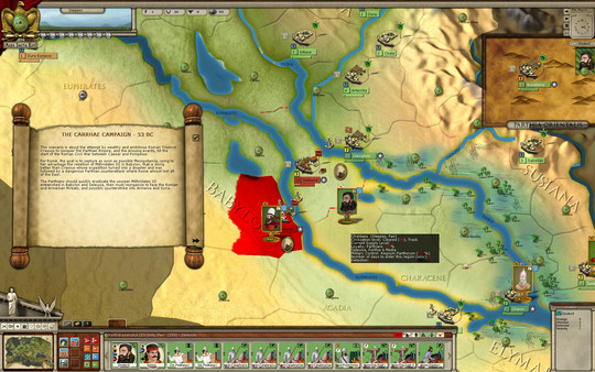 Скриншот из Alea Jacta Est: Parthian Wars