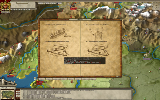 Скриншот из Alea Jacta Est: Parthian Wars