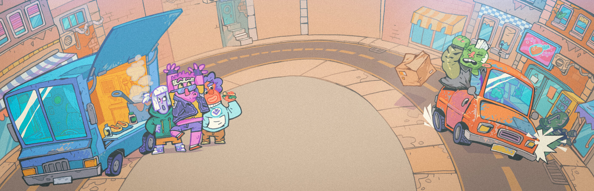 Punch Lunch: Foodtruck Fighter