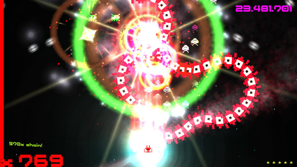 Скриншот из Hyperspace Invaders II: DX
