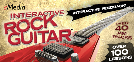 eMedia Interactive Rock Guitar cover art