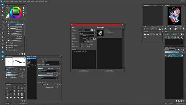 openCanvas 7 game for Linux 1