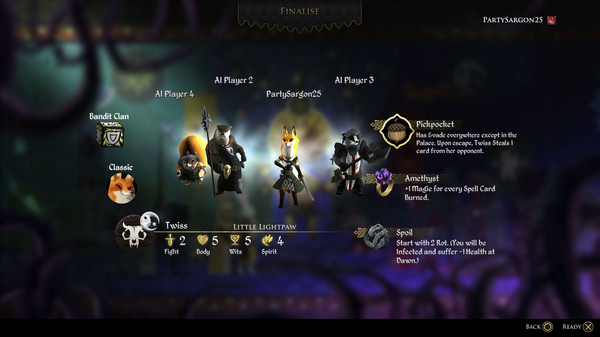 Скриншот из Armello - The Bandit Clan