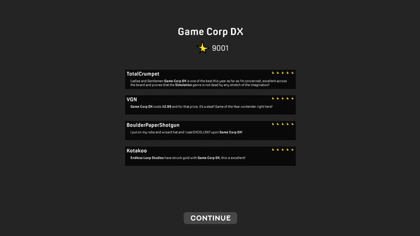 Game Corp DX minimum requirements