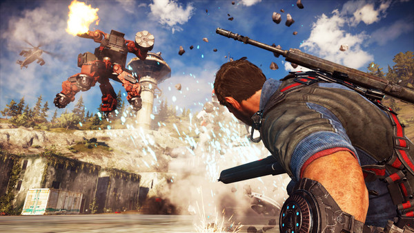 Скриншот из Just Cause™ 3 DLC: Mech Land Assault Pack