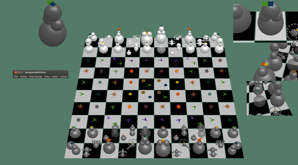Скриншот из WeaponizedChess