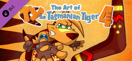 TY the Tasmanian Tiger 4 - The Art of cover art