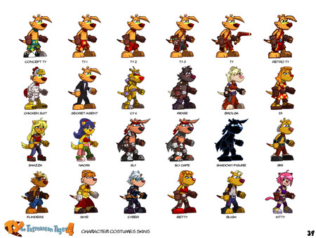 Скриншот из TY the Tasmanian Tiger 4 - The Art of