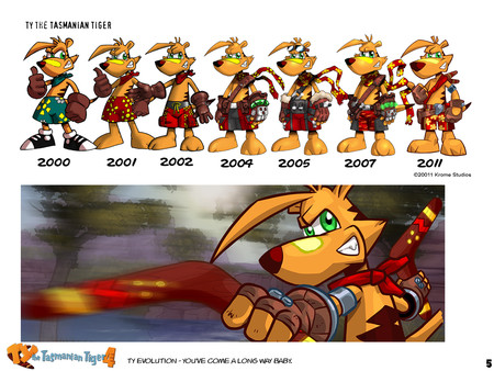 Скриншот из TY the Tasmanian Tiger 4 - The Art of