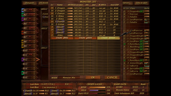 Скриншот из Dungeon Manager ZV