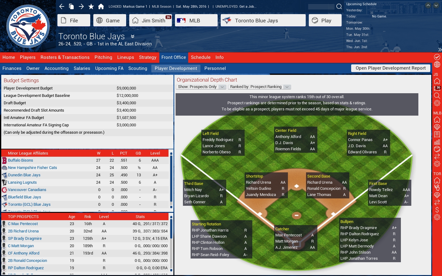 Out of the Park Baseball 17 screenshot