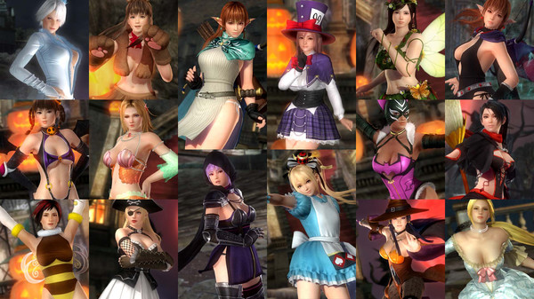 Скриншот из Dead or Alive 5 Last Round - Halloween 2015 Costume Set