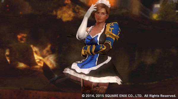 Скриншот из DOA5LR - School Girl Strikers Costume Set