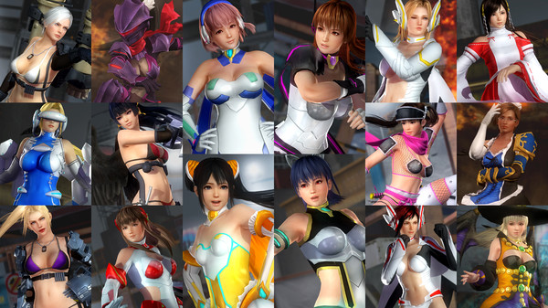 Скриншот из DOA5LR - School Girl Strikers Costume Set