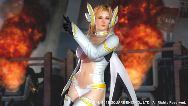 Скриншот из DOA5LR - School Girl Strikers Costume Set