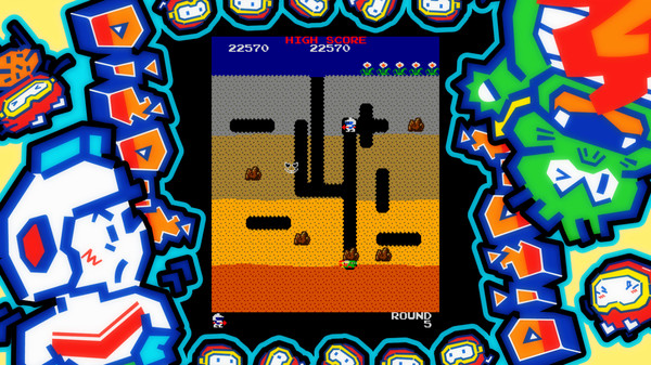 ARCADE GAME SERIES: DIG DUG screenshot