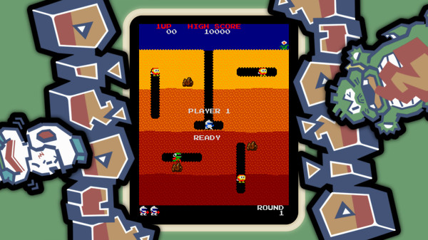 Скриншот из ARCADE GAME SERIES: DIG DUG