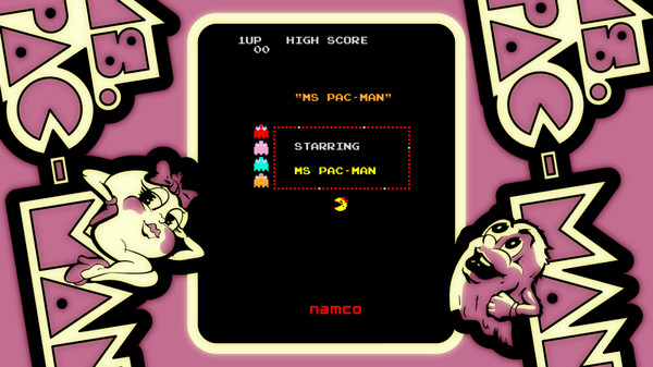 Скриншот из ARCADE GAME SERIES: Ms. PAC-MAN