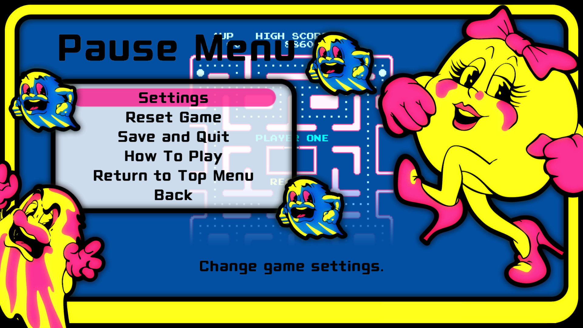 arcade ms pacman game