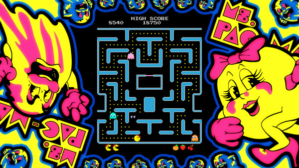 Скриншот из ARCADE GAME SERIES: Ms. PAC-MAN
