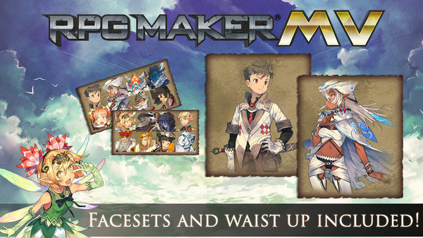 Скриншот из RPG Maker MV - Cover Art Characters Pack