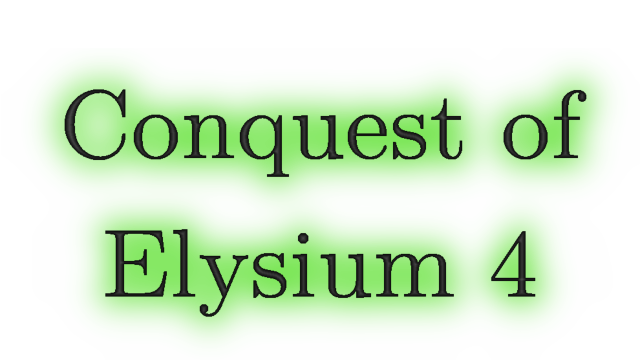 Conquest of Elysium 4 Logo