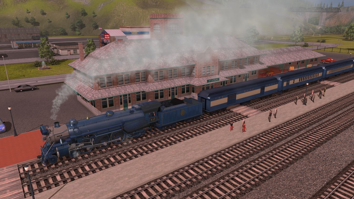 trainz blue comet