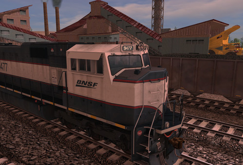 Скриншот из TANE DLC: BNSF Railway EMD SD70MAC Executive Patch