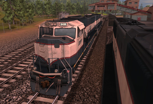 Скриншот из TANE DLC: BNSF Railway EMD SD70MAC Executive Patch