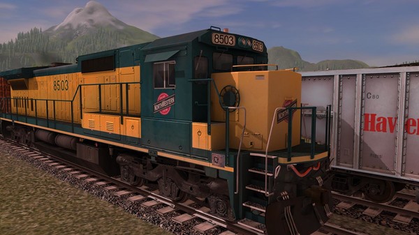 Скриншот из TANE DLC: Chicago & North Western GE C40-8