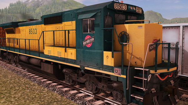 Скриншот из TANE DLC: Chicago & North Western GE C40-8
