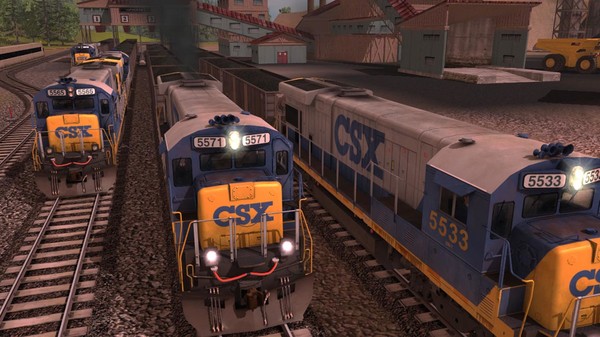 Скриншот из TANE DLC: CSX Transportation GE B30-7