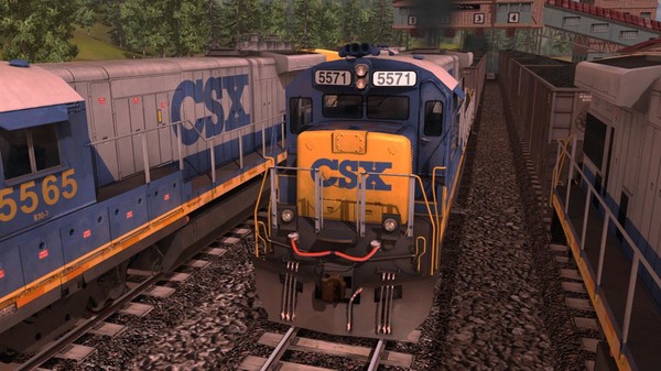 Скриншот из TANE DLC: CSX Transportation GE B30-7