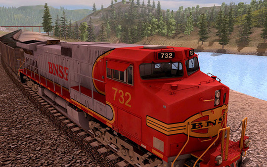 Скриншот из TANE DLC: BNSF GE Dash-9 44CW Warbonnet