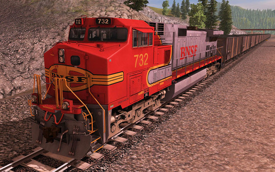 Скриншот из TANE DLC: BNSF GE Dash-9 44CW Warbonnet