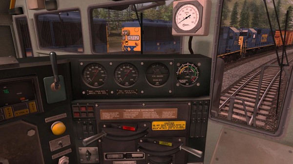 Скриншот из TANE DLC: CSX EMD SD60