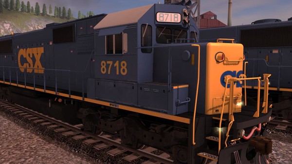 Скриншот из TANE DLC: CSX EMD SD60